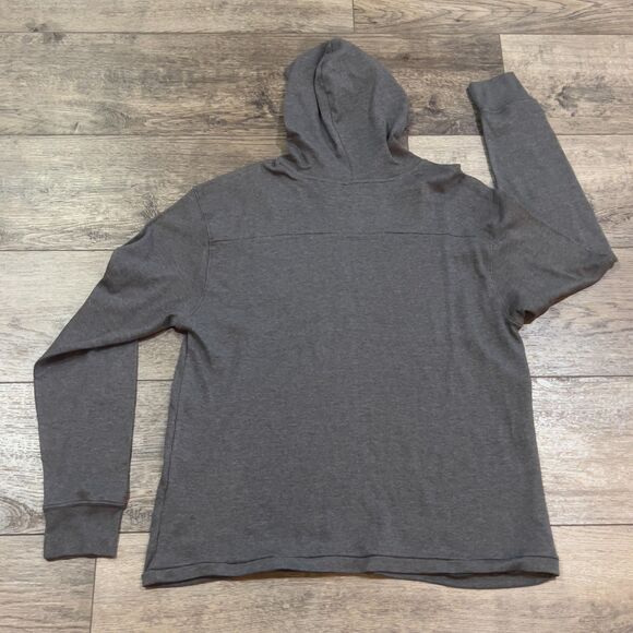 NWT! Vintage Y2K Gray Skull Hoodie Long Sleeve Shirt - Men's Size Large - NEW - Picture 6 of 9